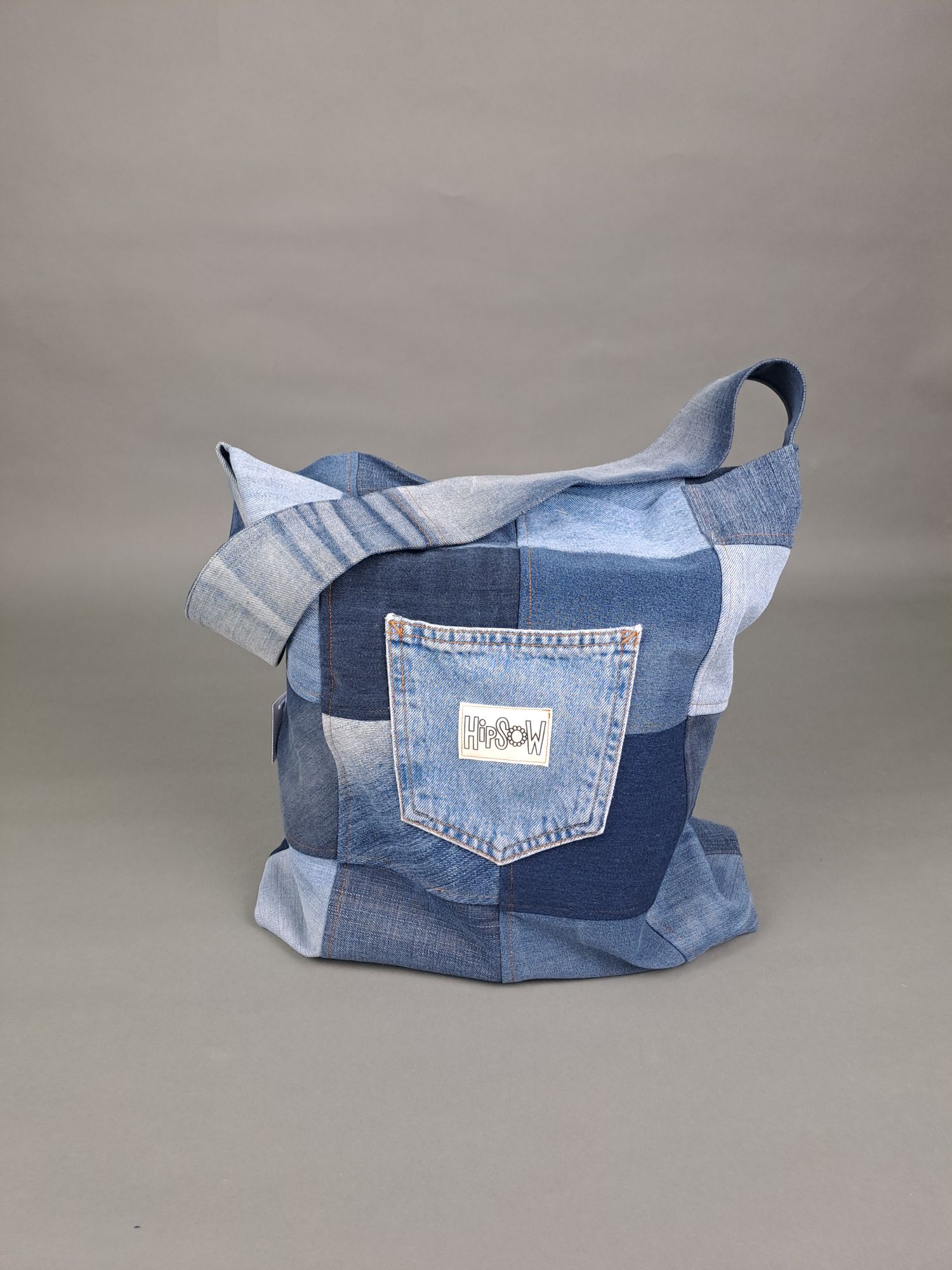 Upcycling Tragetasche aus Jeans
