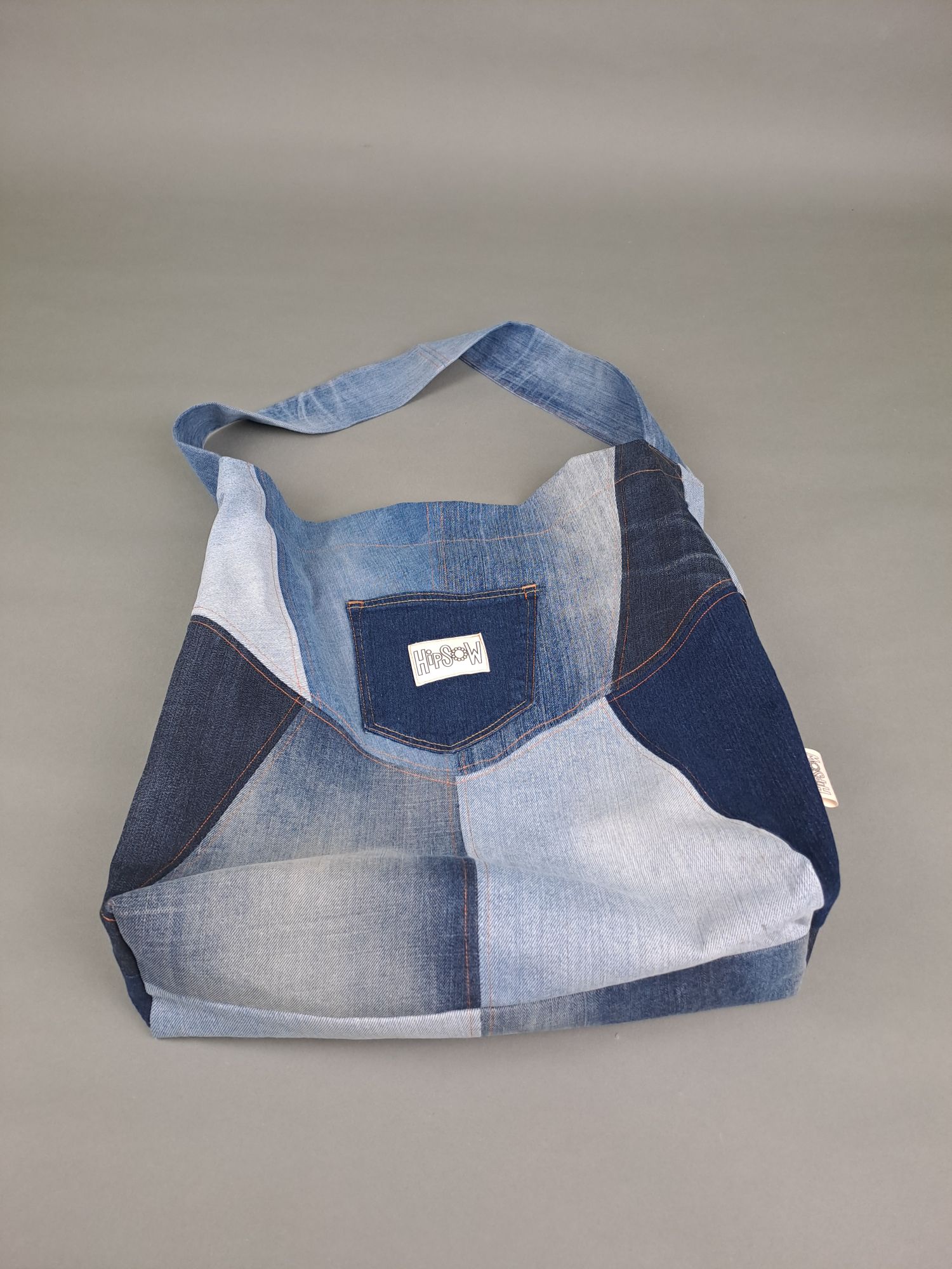 Upcycling Jeans Tragetasche