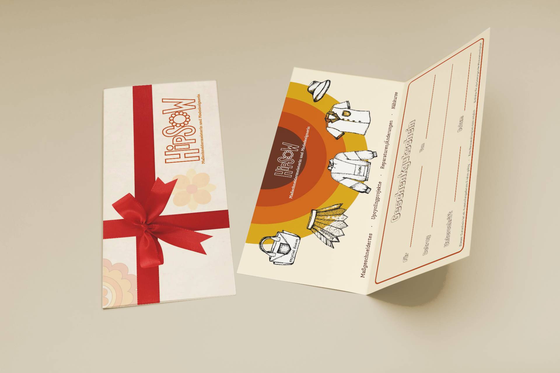 HipSoW Gutscheine als Geschenkidee